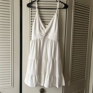 Ocean Drive White Mini Dress